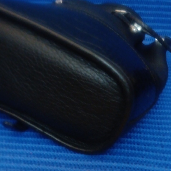 Brighton Black Leather Bag with Silver Details VINTAGE main image 6